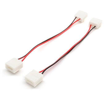 Комплект коннекторов Apeyron Electrics 09-14 (2 клипсы с проводами) для одноцветной светодиодной ленты 12В 10мм IP65 - Светильники - Cветодиодные ленты - . Магазин оборудования для автономного и резервного электропитания Ekosolar.ru в Ноябрьске