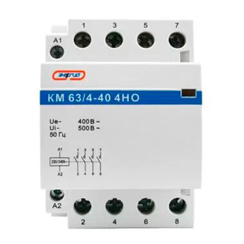 Модульный контактор КМ63/4P 40A 4НО Энергия - Электрика, НВА - Коммутационное оборудование - Контакторы - . Магазин оборудования для автономного и резервного электропитания Ekosolar.ru в Ноябрьске
