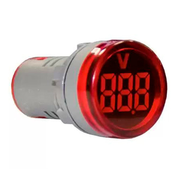 Индикатор значения напряжения AD22-RV красный Энергия - Электрика, НВА - Устройства управления и сигнализации - Сигнальная аппаратура - . Магазин оборудования для автономного и резервного электропитания Ekosolar.ru в Ноябрьске