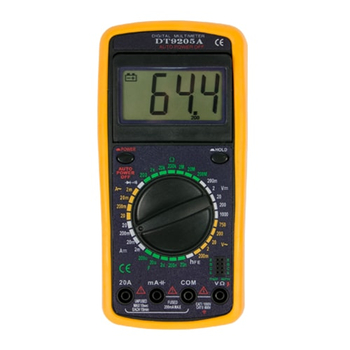 Мультиметр DT 9205A Энергия - Электрика, НВА - Измерительный инструмент - Мультимеры - . Магазин оборудования для автономного и резервного электропитания Ekosolar.ru в Ноябрьске