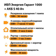ИБП Энергия Гарант 1000 + Аккумулятор S 40 Ач - 12В (600Вт - 36мин) - ИБП и АКБ - ИБП для котлов - . Магазин оборудования для автономного и резервного электропитания Ekosolar.ru в Ноябрьске