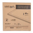Панель ультратонкая светодиодная LightPhenomenON LT-UTP-02-IP40-40W-6500К б/д 4E - Светильники - Для общественных зданий - . Магазин оборудования для автономного и резервного электропитания Ekosolar.ru в Ноябрьске