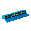 Шина TS-0609H 12 way в синем корпусе Энергия - Электрика, НВА - Щитки и аксессуары для монтажа - Шины нулевые - . Магазин оборудования для автономного и резервного электропитания Ekosolar.ru в Ноябрьске