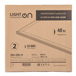 Панель ультратонкая светодиодная LightPhenomenON LT-UTP-02-IP40-40W-6500К LED - Светильники - Для общественных зданий - . Магазин оборудования для автономного и резервного электропитания Ekosolar.ru в Ноябрьске