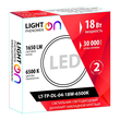 Светильник LightPhenomenON Downlight LT-TP-DL-04-18W-6500K накладной круглый Ф170 LED - Светильники - Светильники DOWNLIGHT - . Магазин оборудования для автономного и резервного электропитания Ekosolar.ru в Ноябрьске