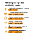 ИБП для котла Энергия Про 800 + Аккумулятор Grid 100 Ah 12 v (500Вт - 109мин) - ИБП и АКБ - ИБП для котлов - . Магазин оборудования для автономного и резервного электропитания Ekosolar.ru в Ноябрьске